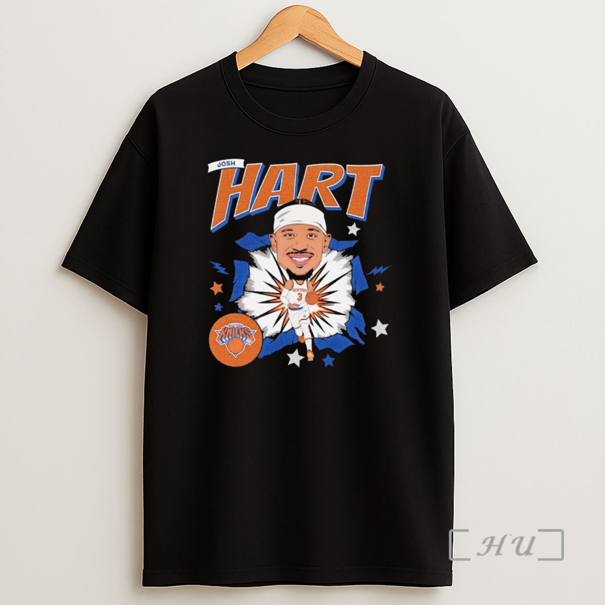 Officials Josh Hart Big Head Caricature New York Knicks Premium Shirt Sweatshirt Tee