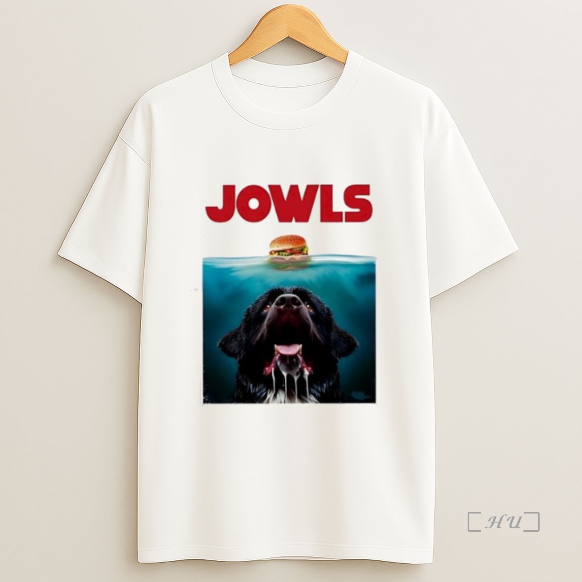 Officials Jowls Hamburger Dog Black Premium Shirt Sweatshirt Tee