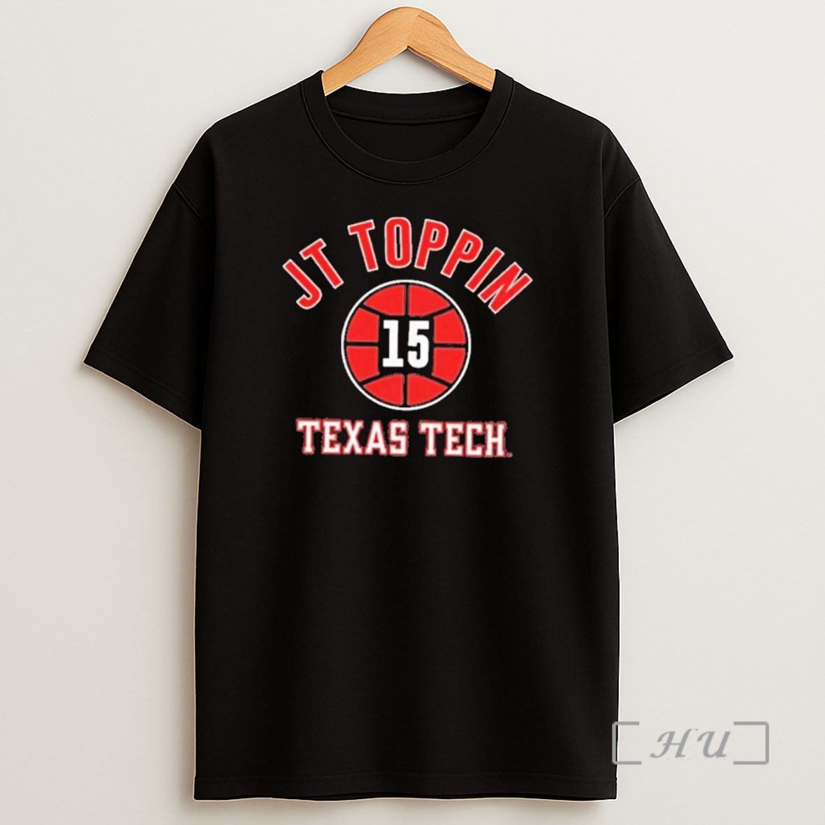 Officials Jt Toppin Texas Tech Red Raiders Nba Name Number Ball Premium Shirt Sweatshirt Tee