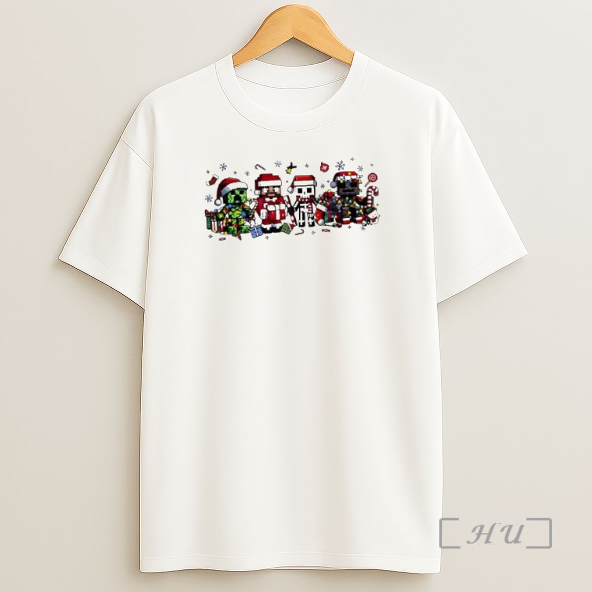 Officials Just A Jolly Creeper Gamer Character Christmas Premium Shirt Sweatshirt Tee
