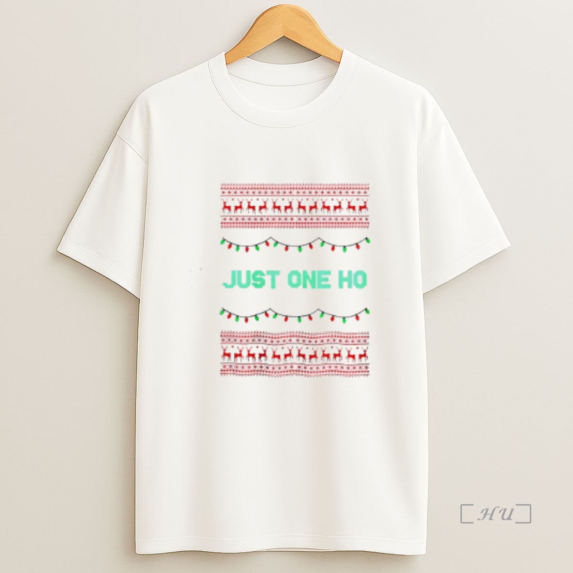 Officials Just One Ho Lights Ugly Christmas Premium Shirt Sweatshirt Tee