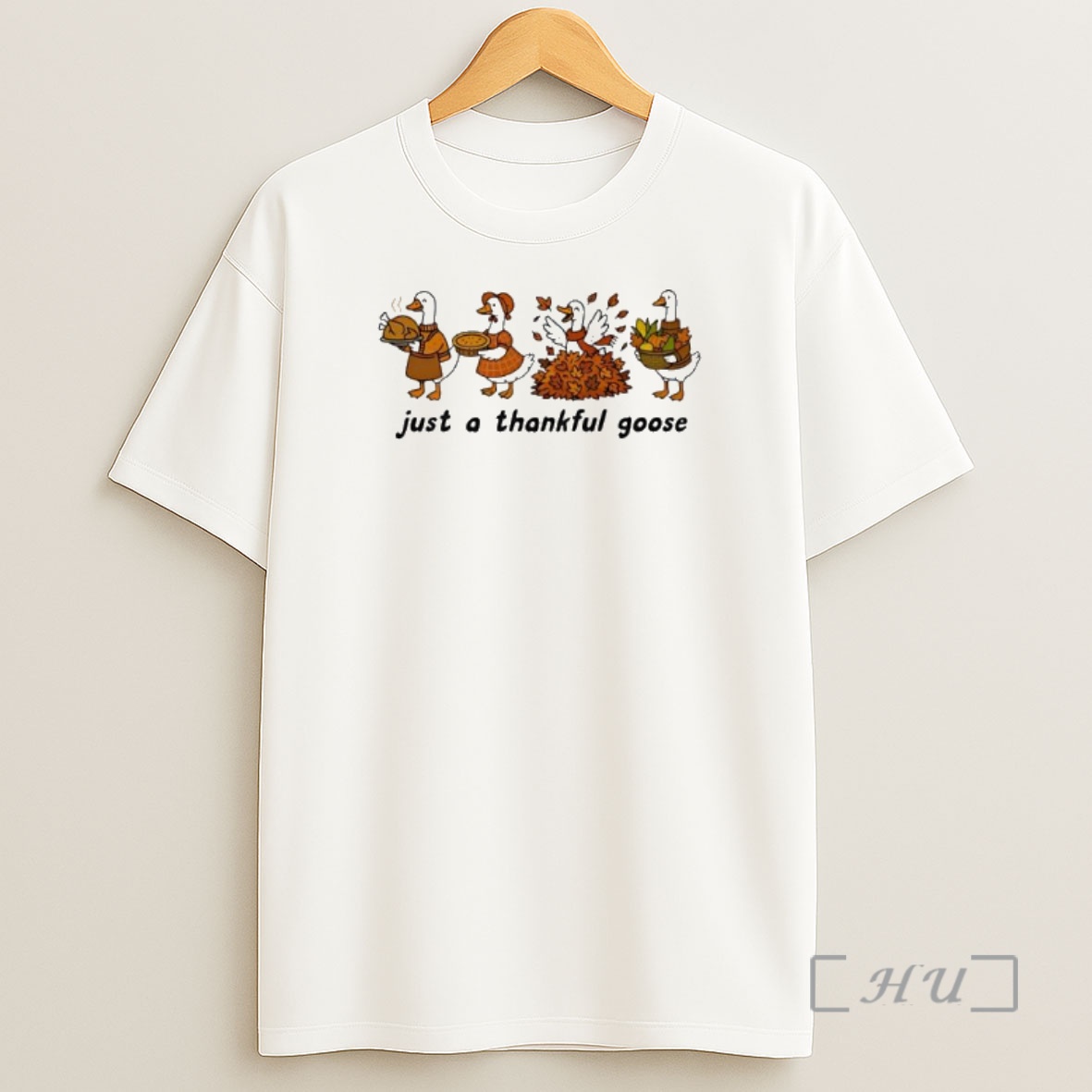 Officials Just A Thankful Goose Auturm Premium Shirt Sweatshirt Tee