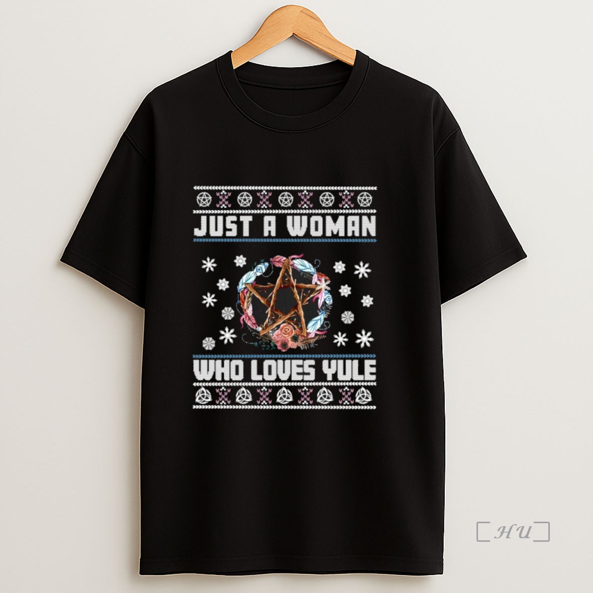 Officials Just A Woman Who Loves Yule 2025 Ugly Christmas Premium Shirt Sweatshirt Tee
