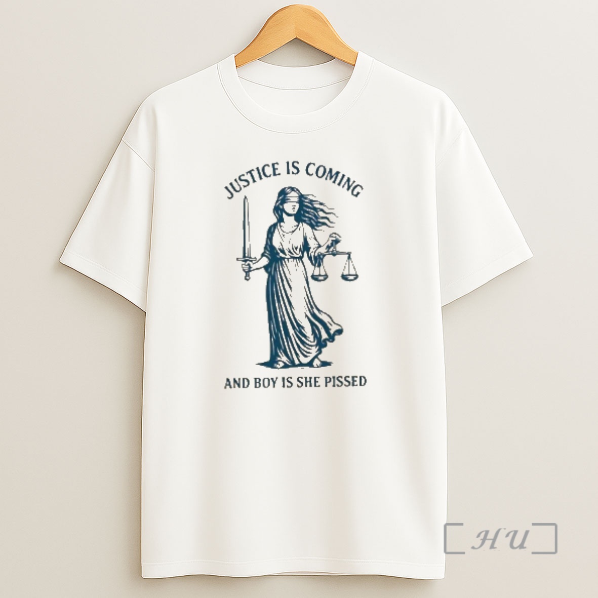 Officials Justice Is Coming And Boy Is She Pissed Premium Shirt Sweatshirt Tee