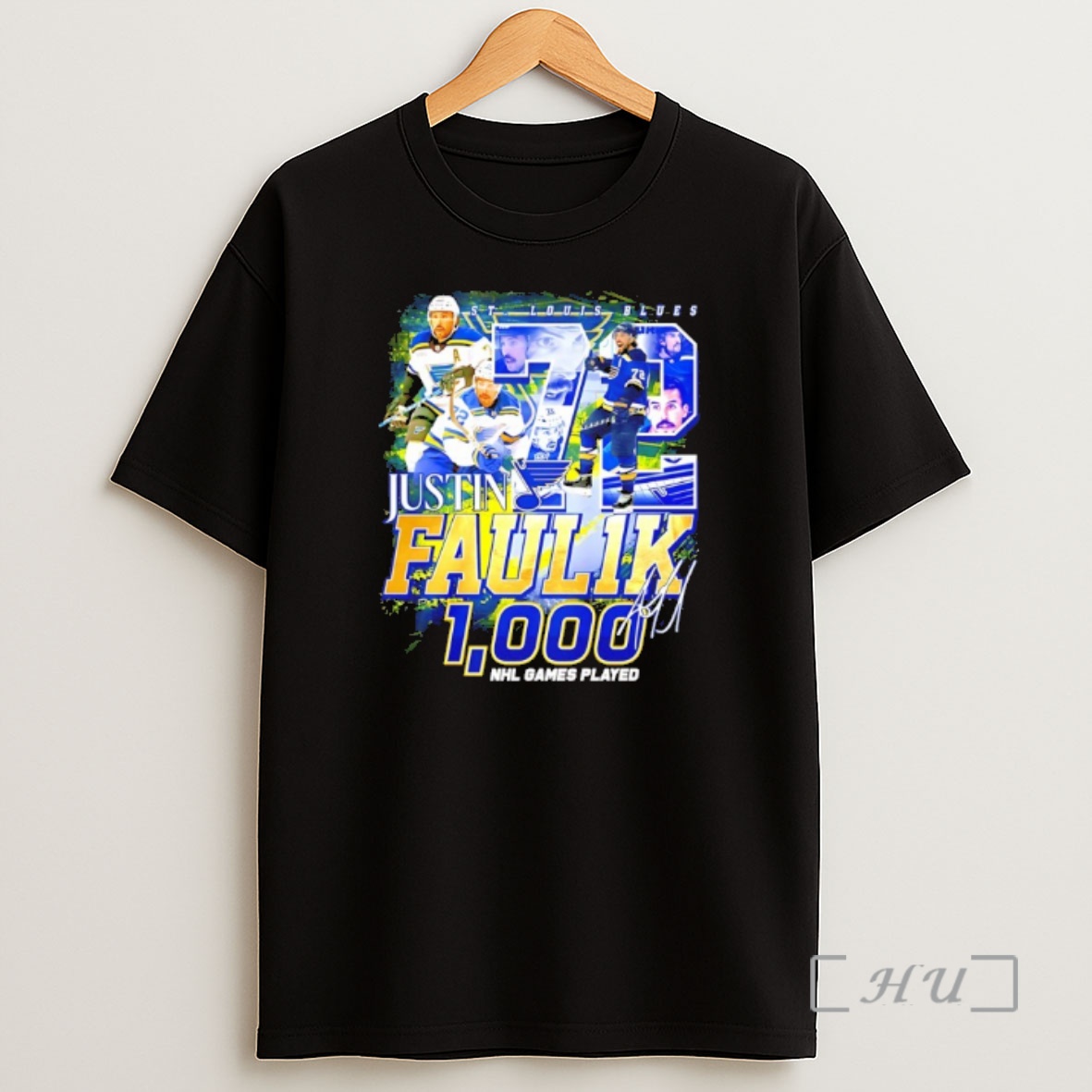 Officials Justin Faulk St Louis Blues Defense 1000 Nhl Games Played Premium Shirt Sweatshirt Tee