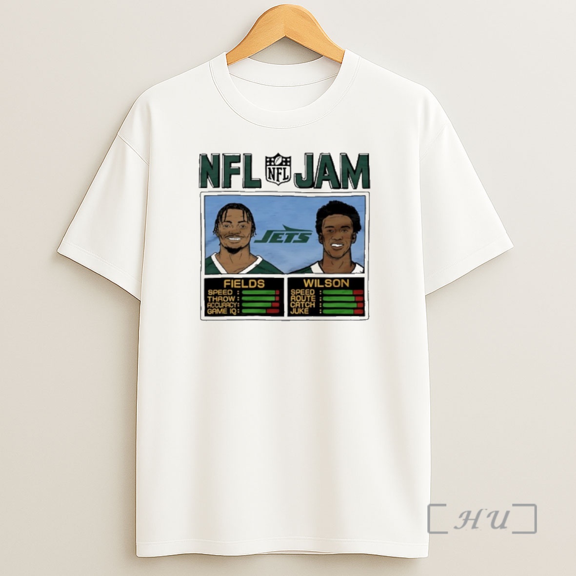 Officials Justin Fields And Garrett Wilson Nfl Jam New York Jets Premium Shirt Sweatshirt Tee