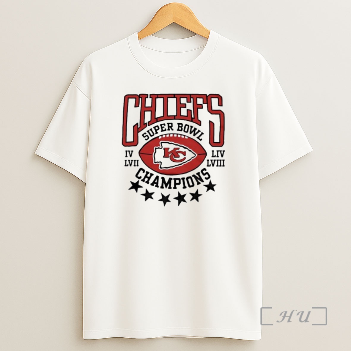 Officials Kc Chiefs 4 Time Super Bowl Champions Premium Shirt Sweatshirt Tee
