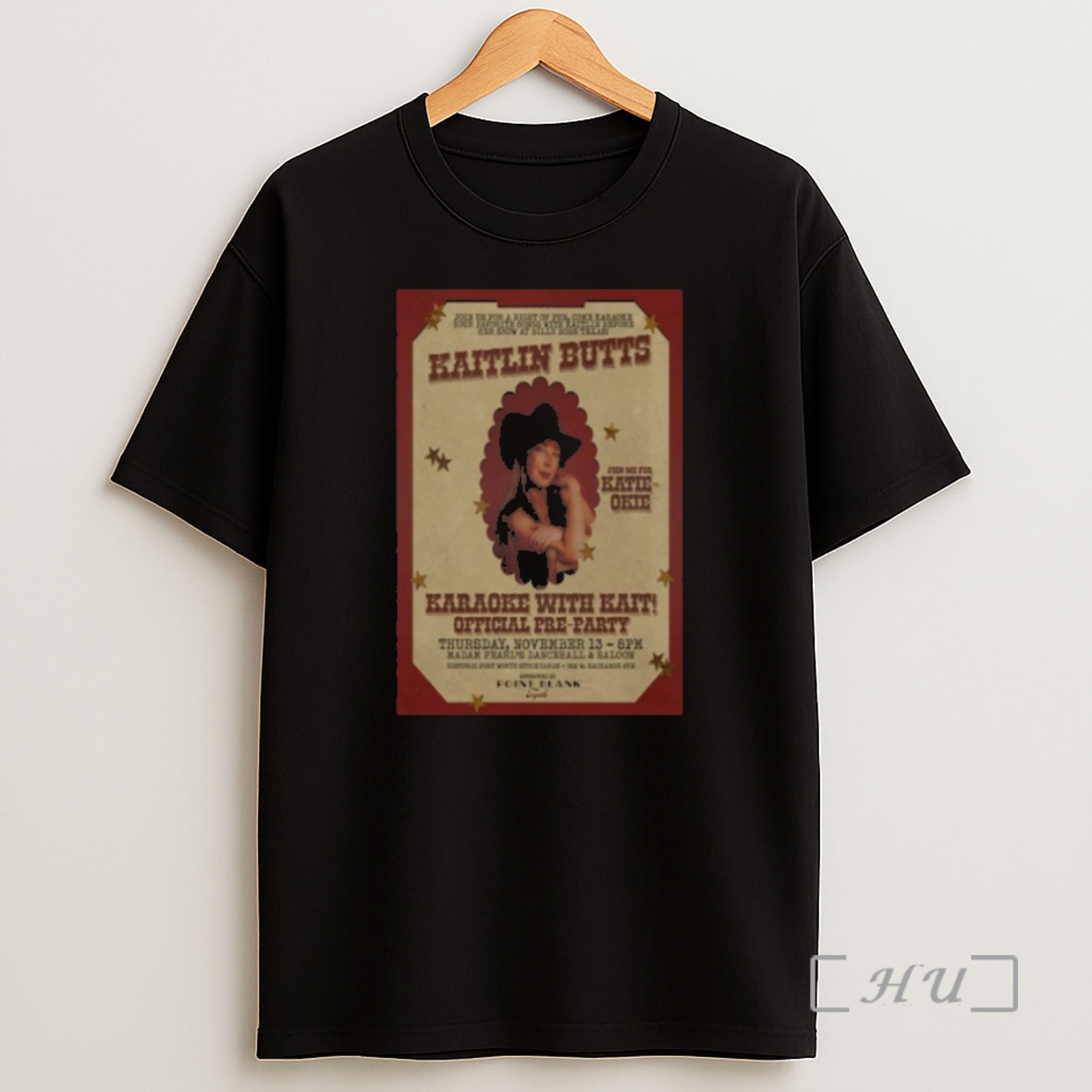 Officials Kaitlin Butts Billy Bobs Texas Fort Worth Tx Nov 13 2025 Premium Shirt Sweatshirt Tee
