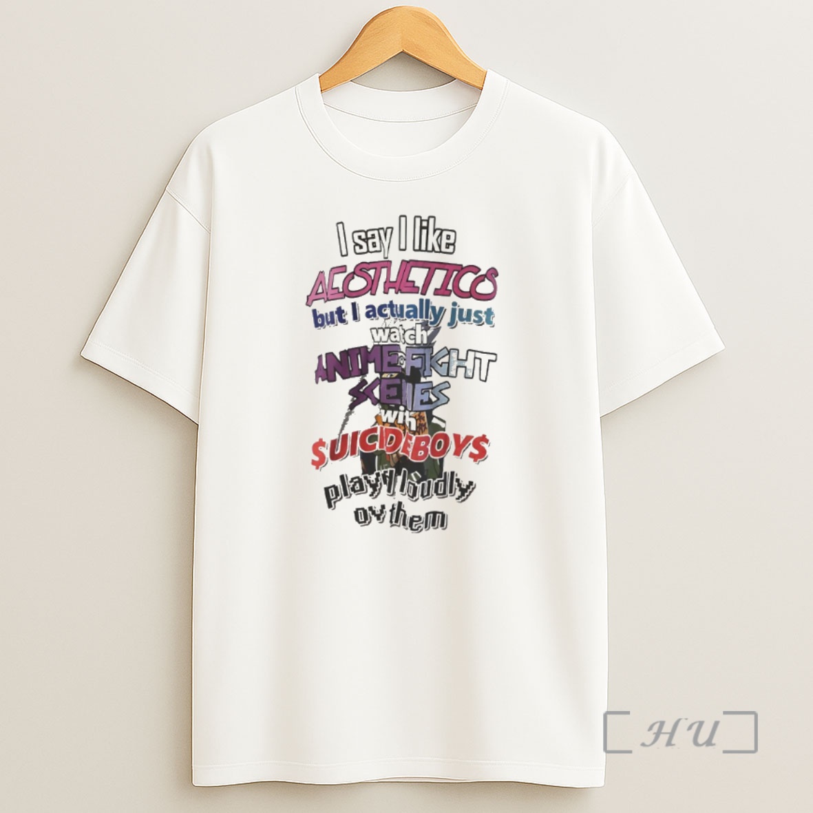 Officials Kakashi I Say I Like Aesthetico But I Actually Just Watch Anime Fight Premium Shirt Sweatshirt Tee