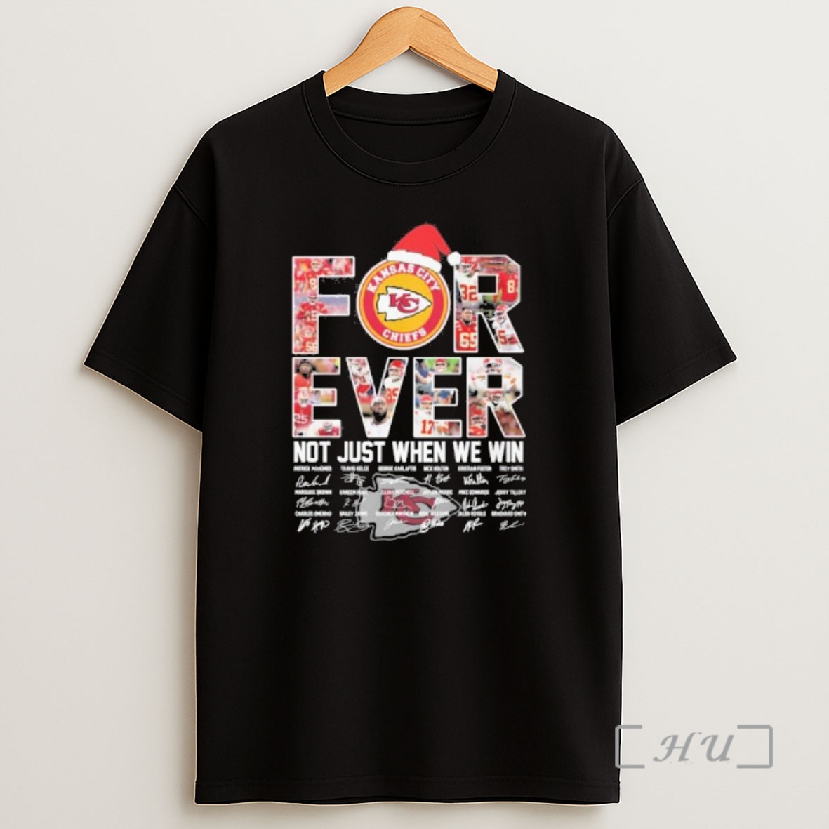 Officials Kansas City Chiefs Christmas Forever Not Just When We Win Premium Shirt Sweatshirt Tee