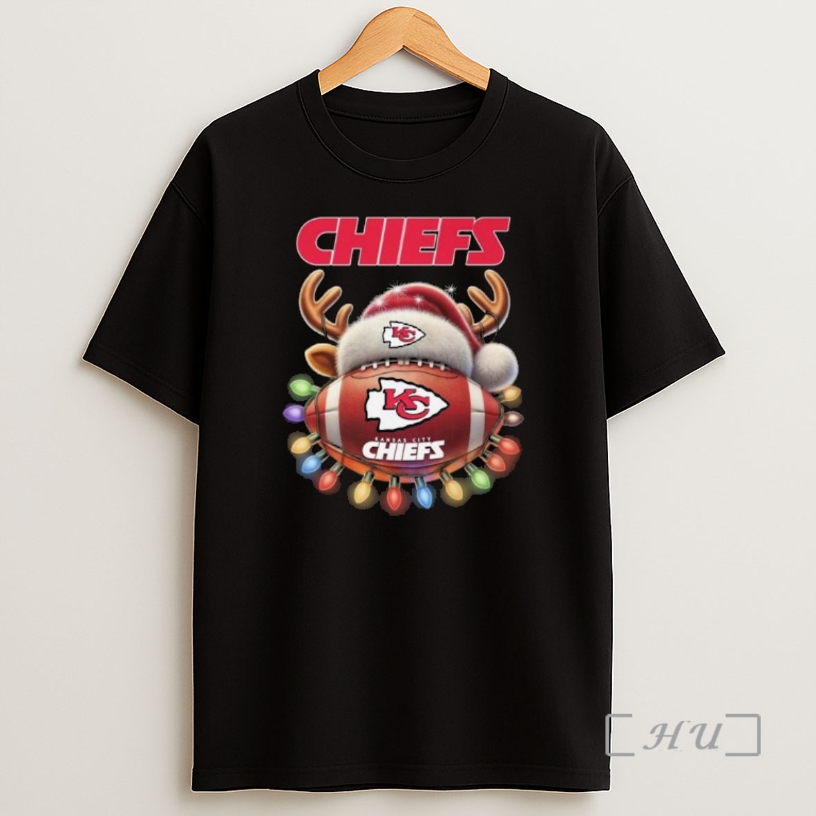 Officials Kansas City Chiefs Football Hat Light Merry Christmas 2025 Premium Shirt Sweatshirt Tee
