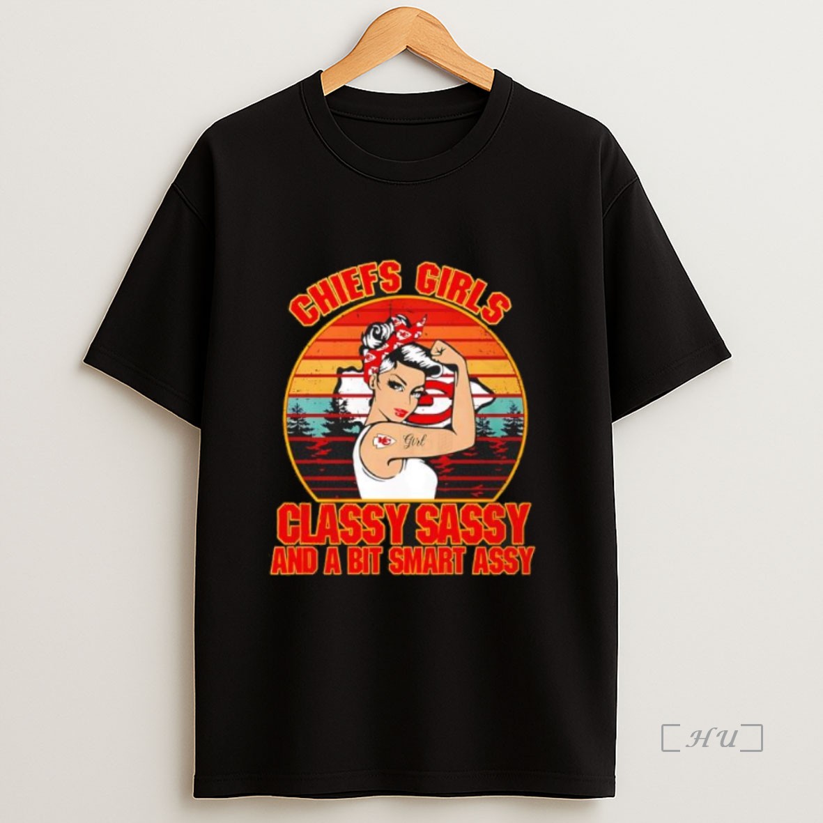 Officials Kansas City Chiefs Girls Classy Sassy And A Bit Smart Assy Black Premium Shirt Sweatshirt Tee