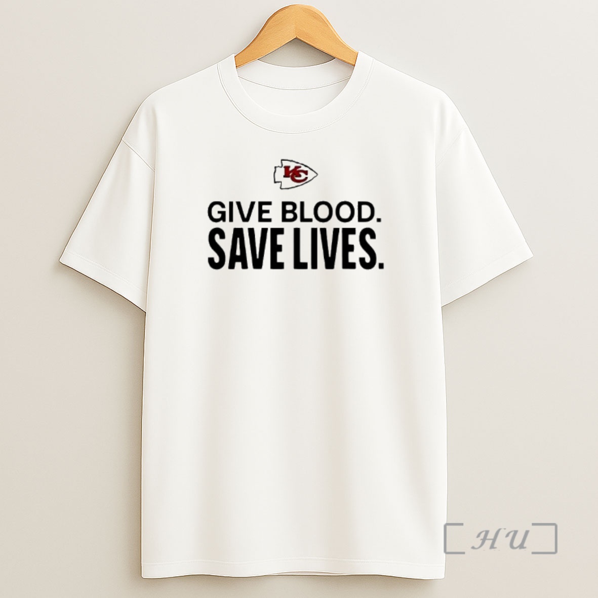 Officials Kansas City Chiefs Give Blood Save Lives Logo Premium Shirt Sweatshirt Tee