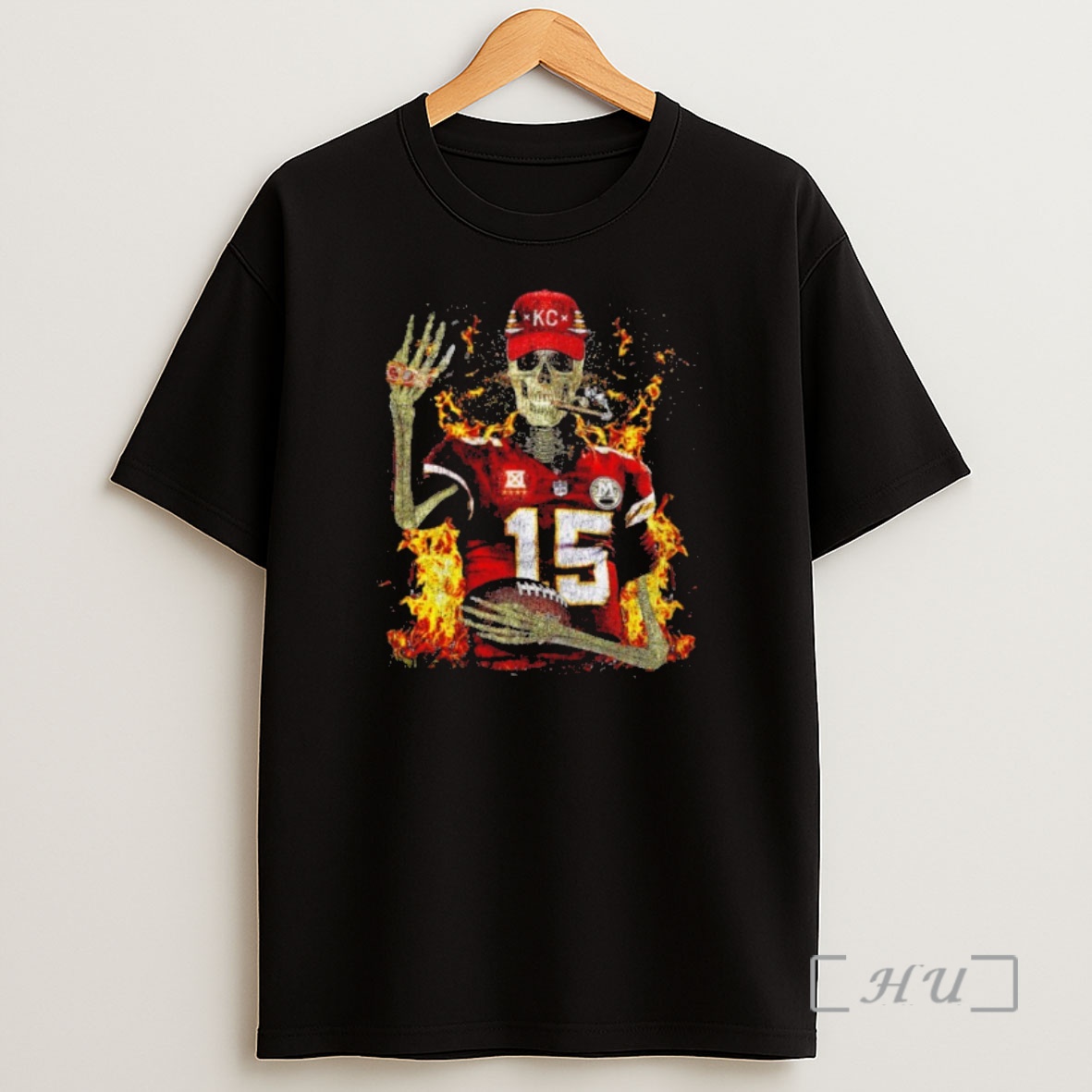 Officials Kansas City Chiefs Kingdom Reaper Fire Premium Shirt Sweatshirt Tee