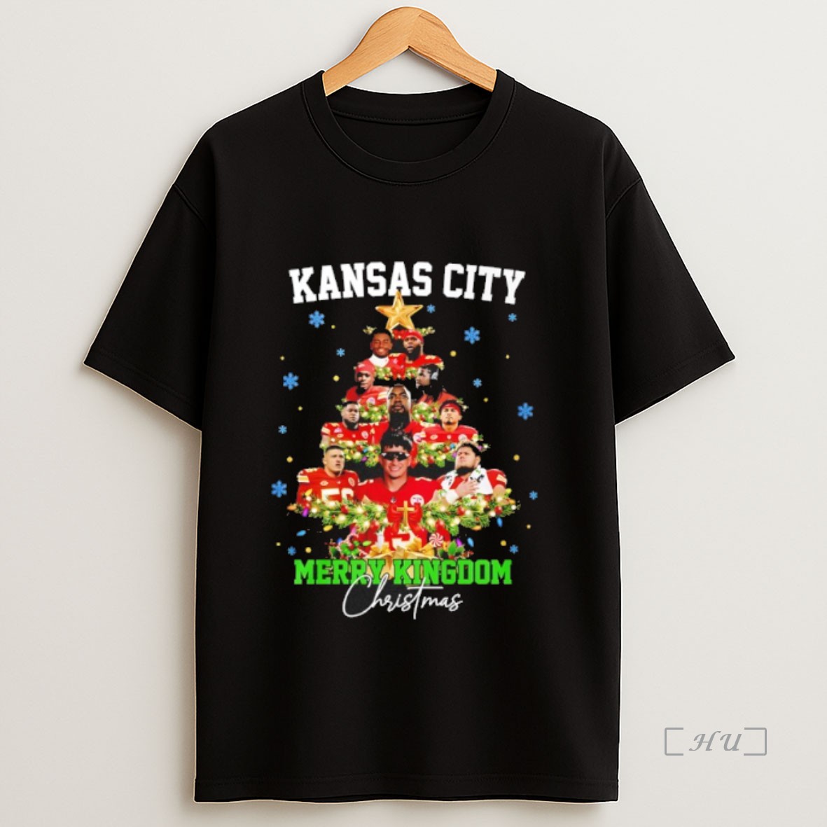 Officials Kansas City Chiefs Merry Kingdon Christmas Tree 2025 Premium Shirt Sweatshirt Tee