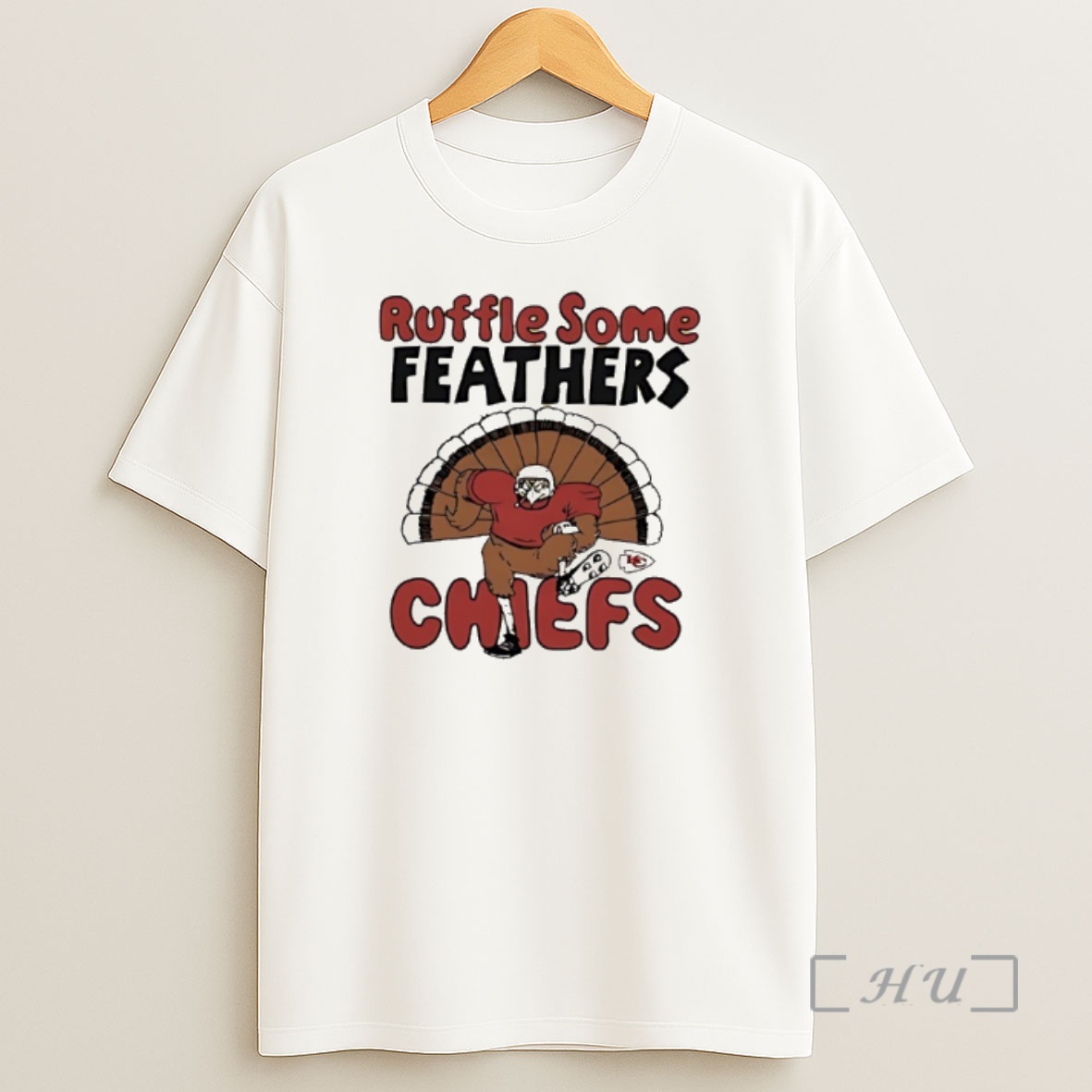 Officials Kansas City Chiefs Ruffle Some Feathers Turkey Thanksgiving Premium Shirt Sweatshirt Tee