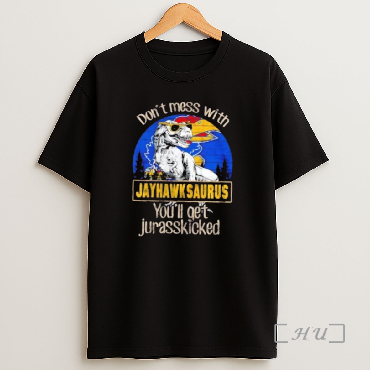 Officials Kansas Jayhawks Dont Mess With Jayhawksaurus Youll Get Jurasskicked Premium Shirt Sweatshirt Tee