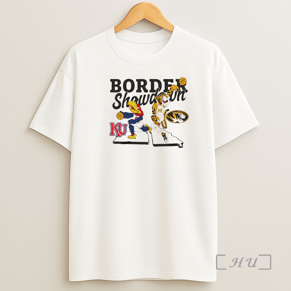 Officials Kansas Jayhawks Vs Missouri Tigers Border Showdown Premium Shirt Sweatshirt Tee