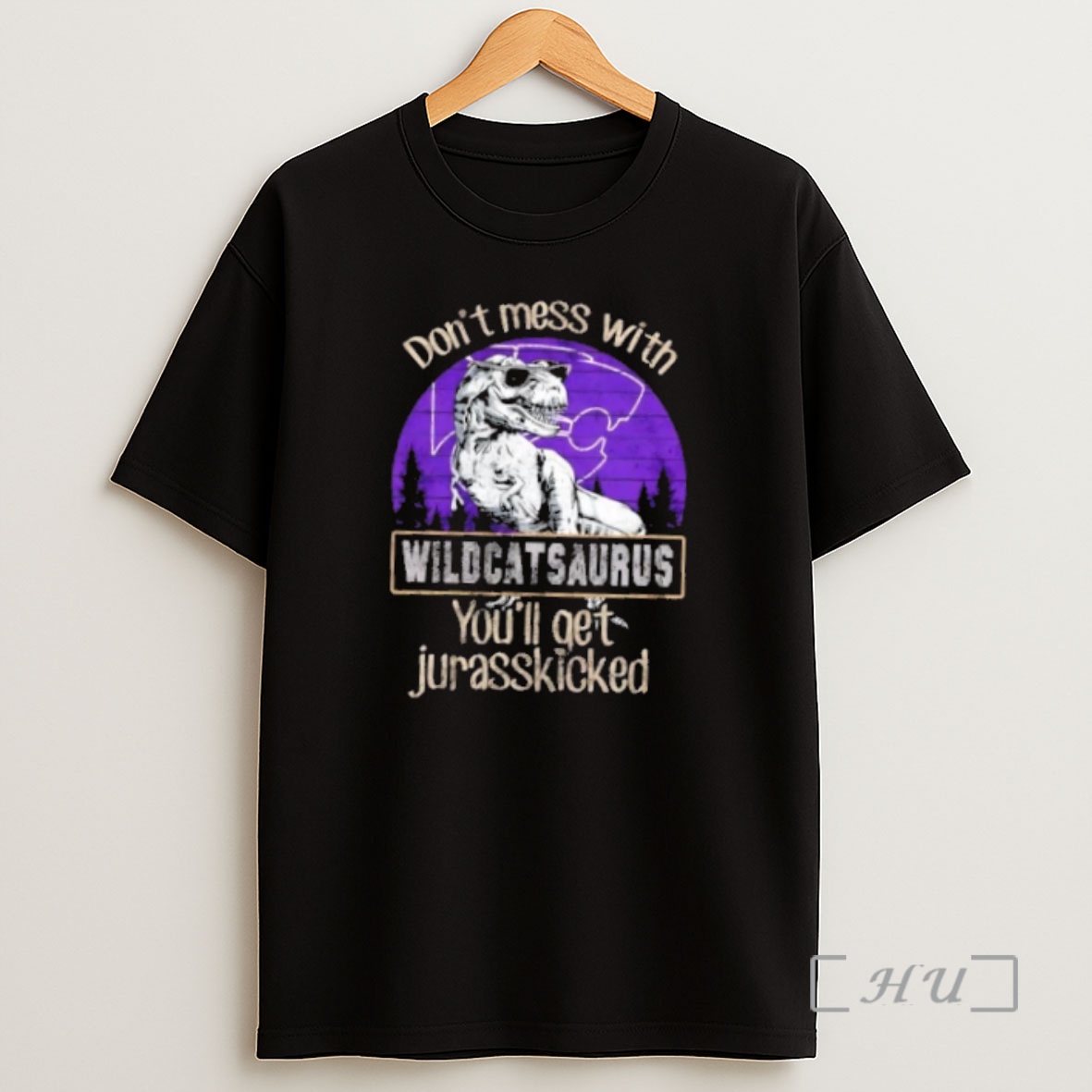 Officials Kansas State Wildcats Dont Mess With Jayhawksaurus Youll Get Jurasskicked Premium Shirt Sweatshirt Tee