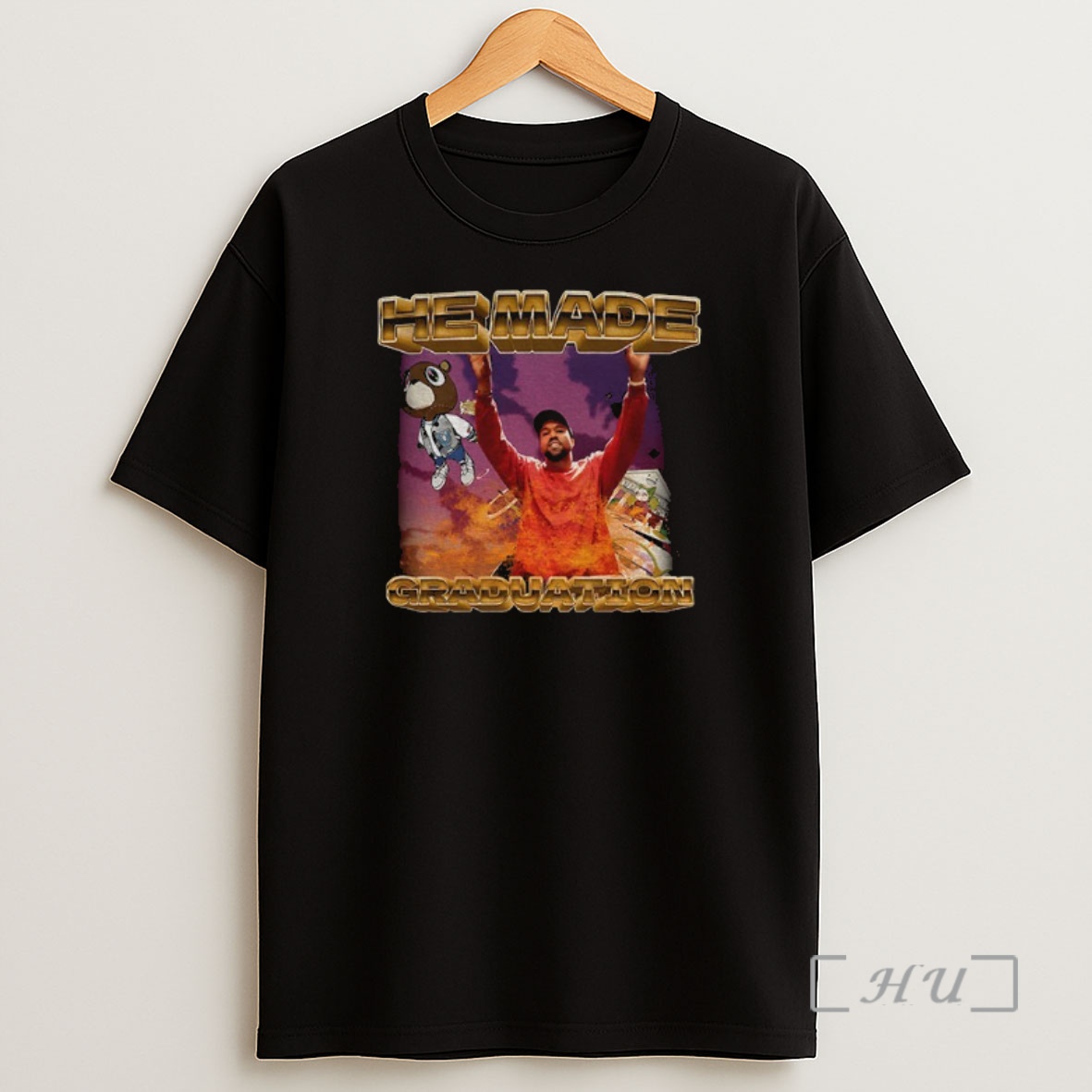 Officials Kanye West He Made Graduation Premium Shirt Sweatshirt Tee