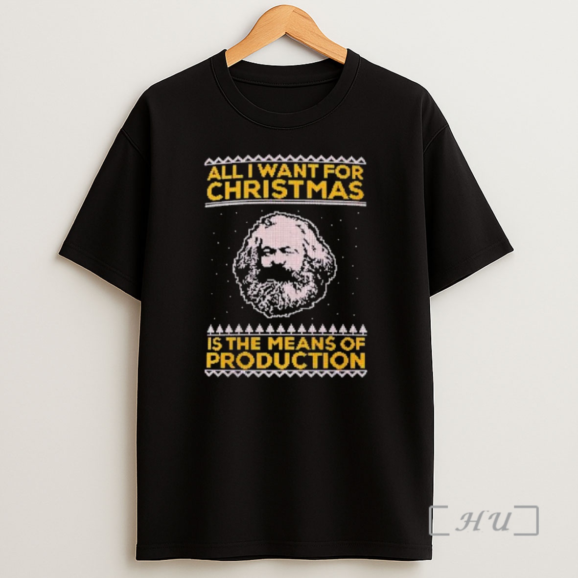 Officials Karl Marx All I Want For Christmas Is The Means Of Production Premium Shirt Sweatshirt Tee