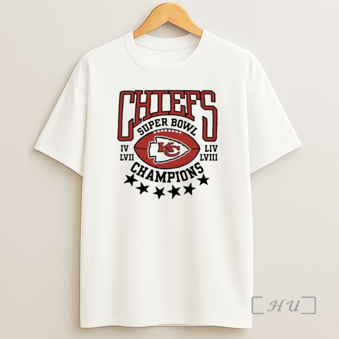 Officials Kasan City Chiefs 4 Time Super Bowl Champions Premium Shirt Sweatshirt Tee