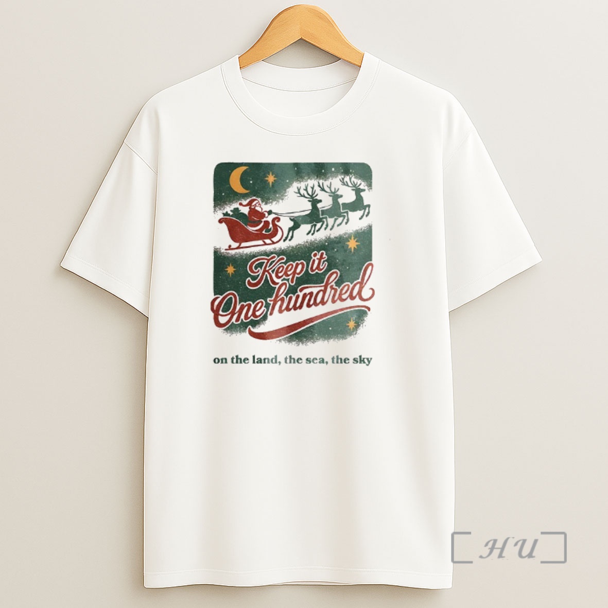 Officials Keep It One Hundred On The Land The Sea The Sky Christmas Premium Shirt Sweatshirt Tee