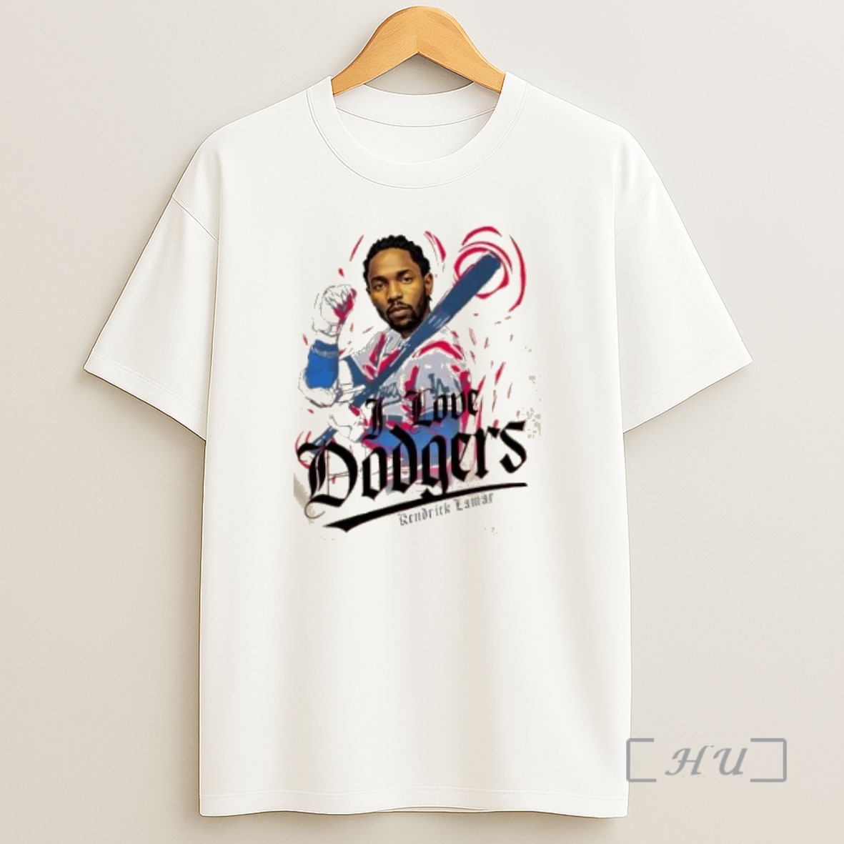 Officials Kendrick Lamar I Love Los Angeles Dodgers Baseball Premium Shirt Sweatshirt Tee