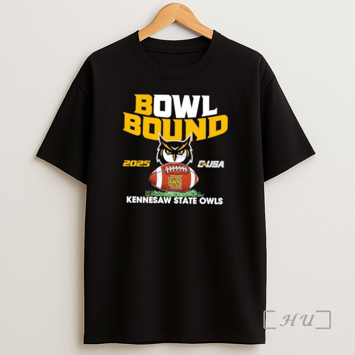 Officials Kennesaw State Owls 2025 C Usa Bowl Bound Premium Shirt Sweatshirt Tee
