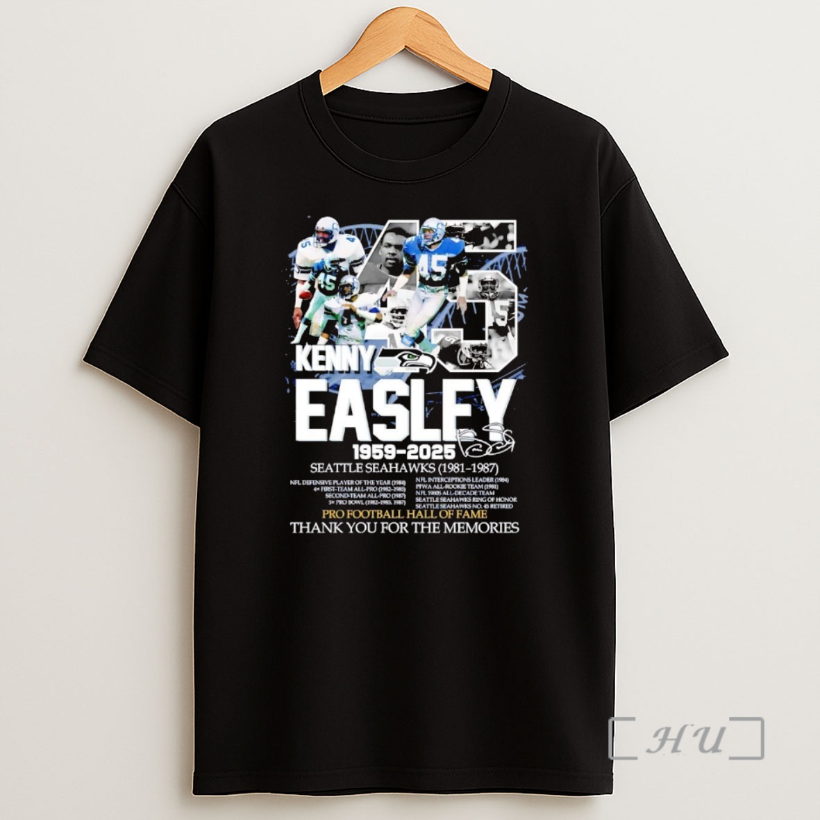 Officials Kenny Easley 1959 2025 Pro Football Hall Of Fame Premium Shirt Sweatshirt Tee