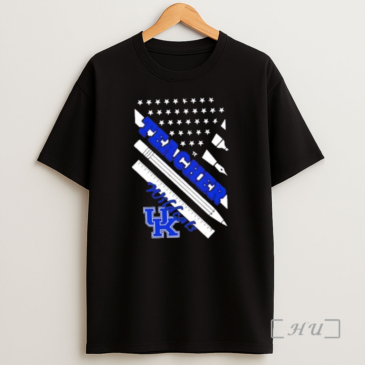 Officials Kentucky Wildcats X Teacher American Flag Premium Shirt Sweatshirt Tee