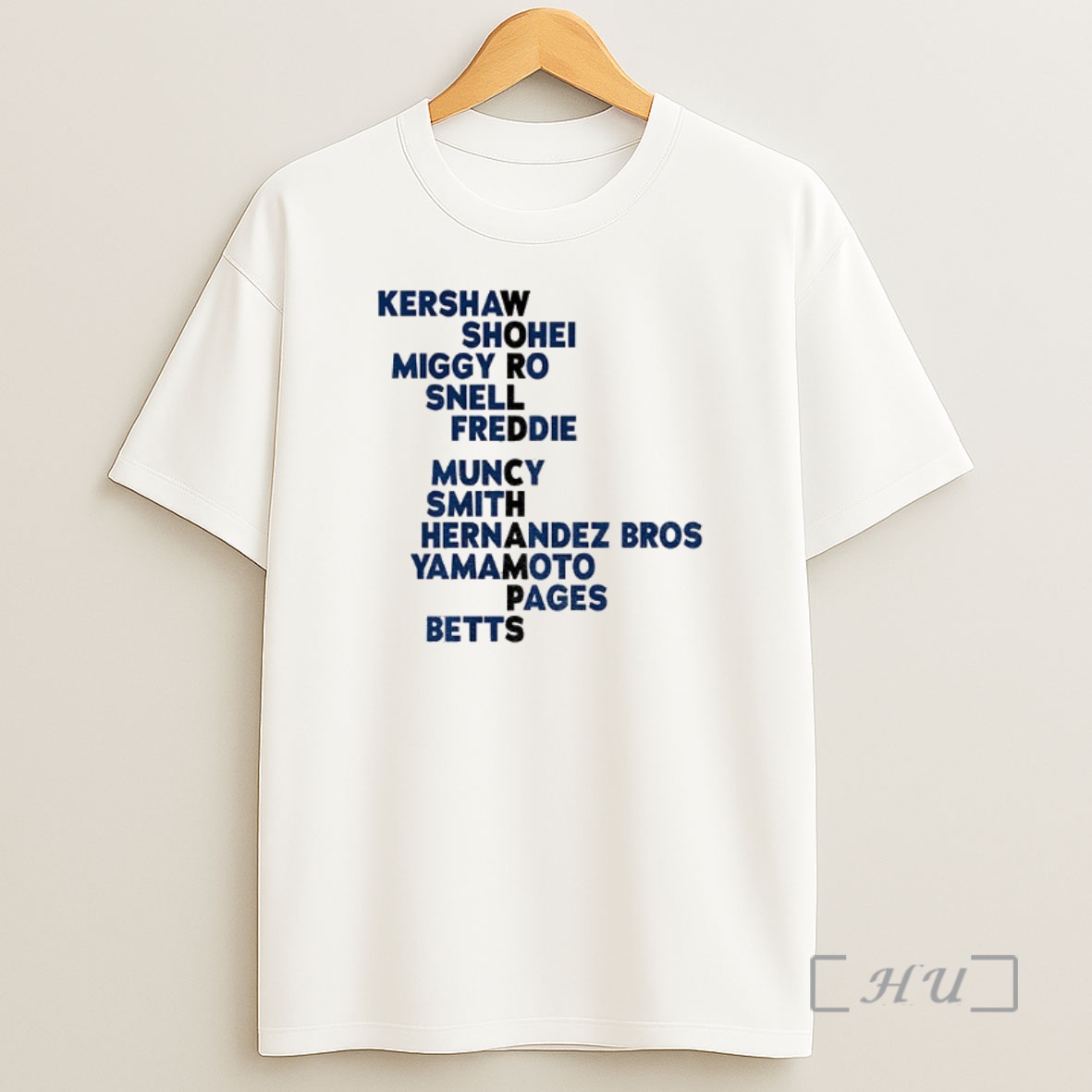 Officials Kershaw Shohei Miggy Ro Snell Freddie Los Angeles Dodgers Baseball World Champs Acrostic Mlb Premium Shirt Sweatshirt Tee