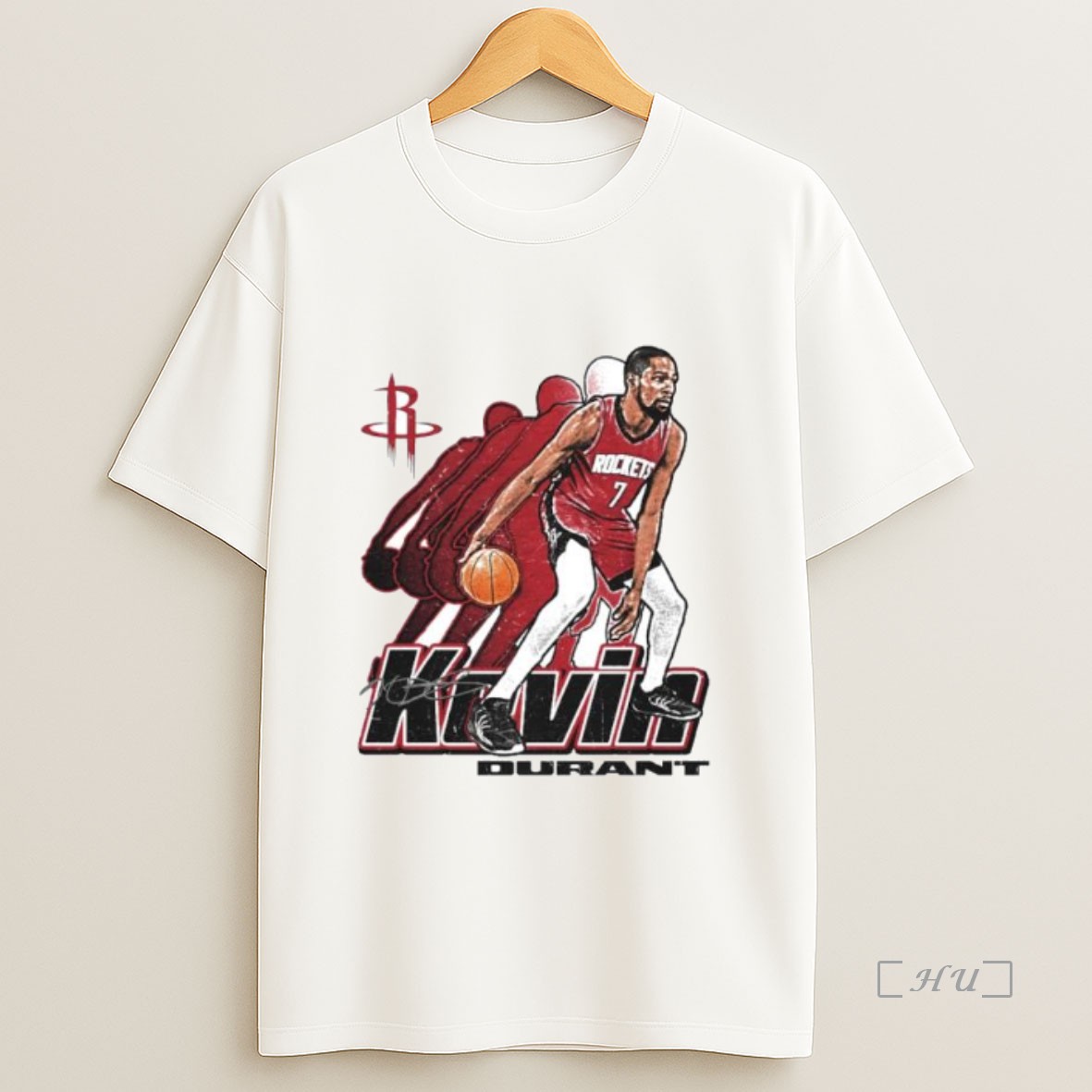 Officials Kevin Durant Houston Rockets Nba Retro Ornaments Premium Shirt Sweatshirt Tee