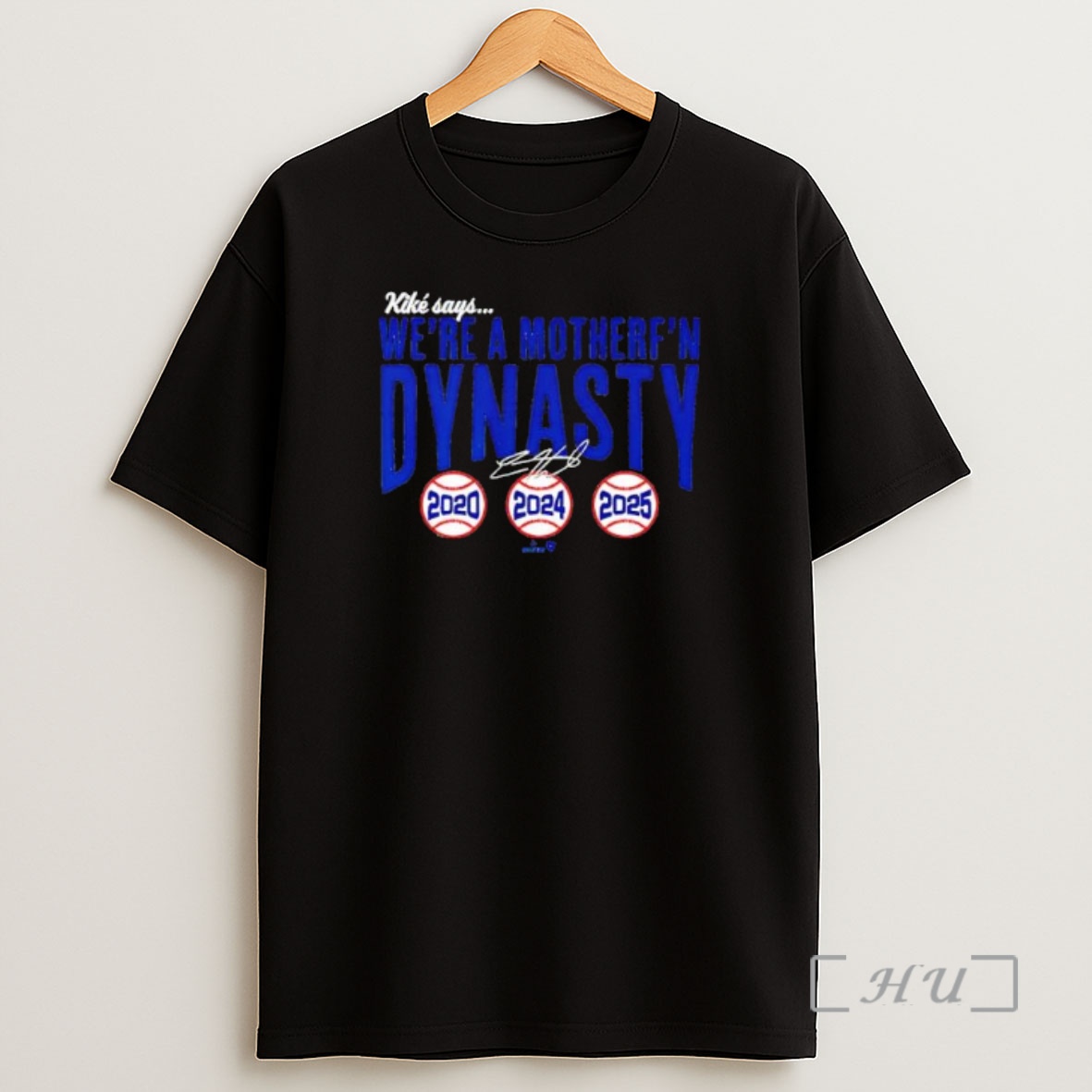 Officials Kike Hernandez Were A Mother Fn Dynasty Signature Premium Shirt Sweatshirt Tee