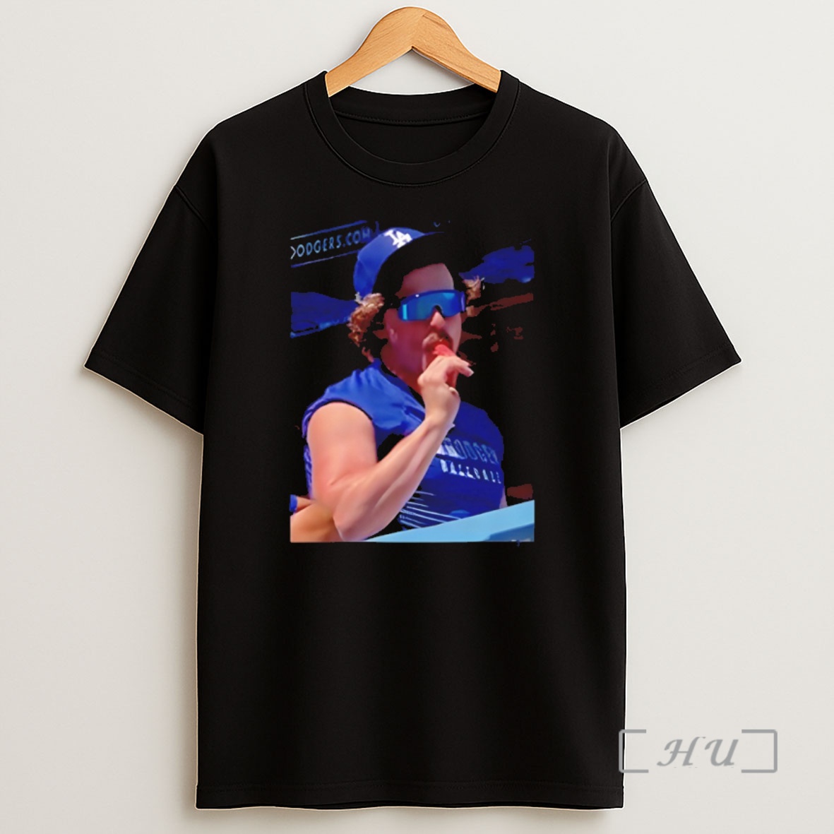 Officials Kike Hernandez Popsicle Photo Los Angeles Dodgers Mlb Baseball Player Premium Shirt Sweatshirt Tee