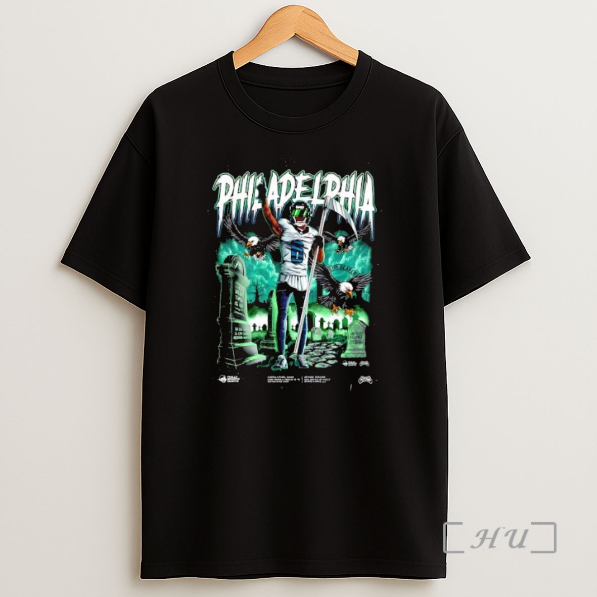 Officials Kim Reaper Your Time Is Up Philadelphia Eagles Graphic Premium Shirt Sweatshirt Tee