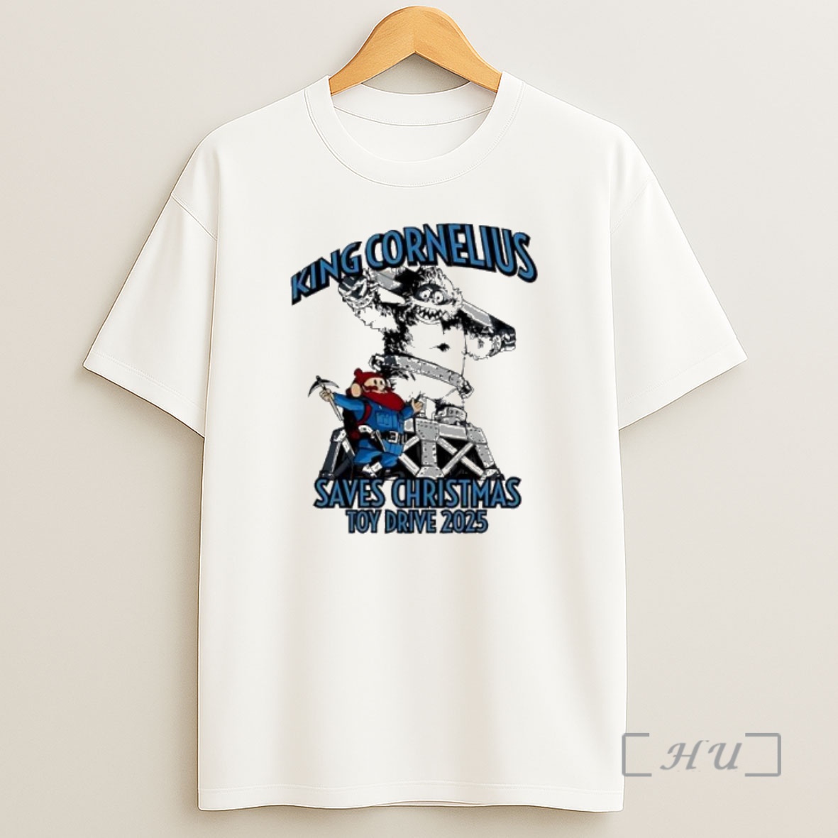 Officials King Cornelius Saves Christmas Toy Drive 2025 Premium Shirt Sweatshirt Tee