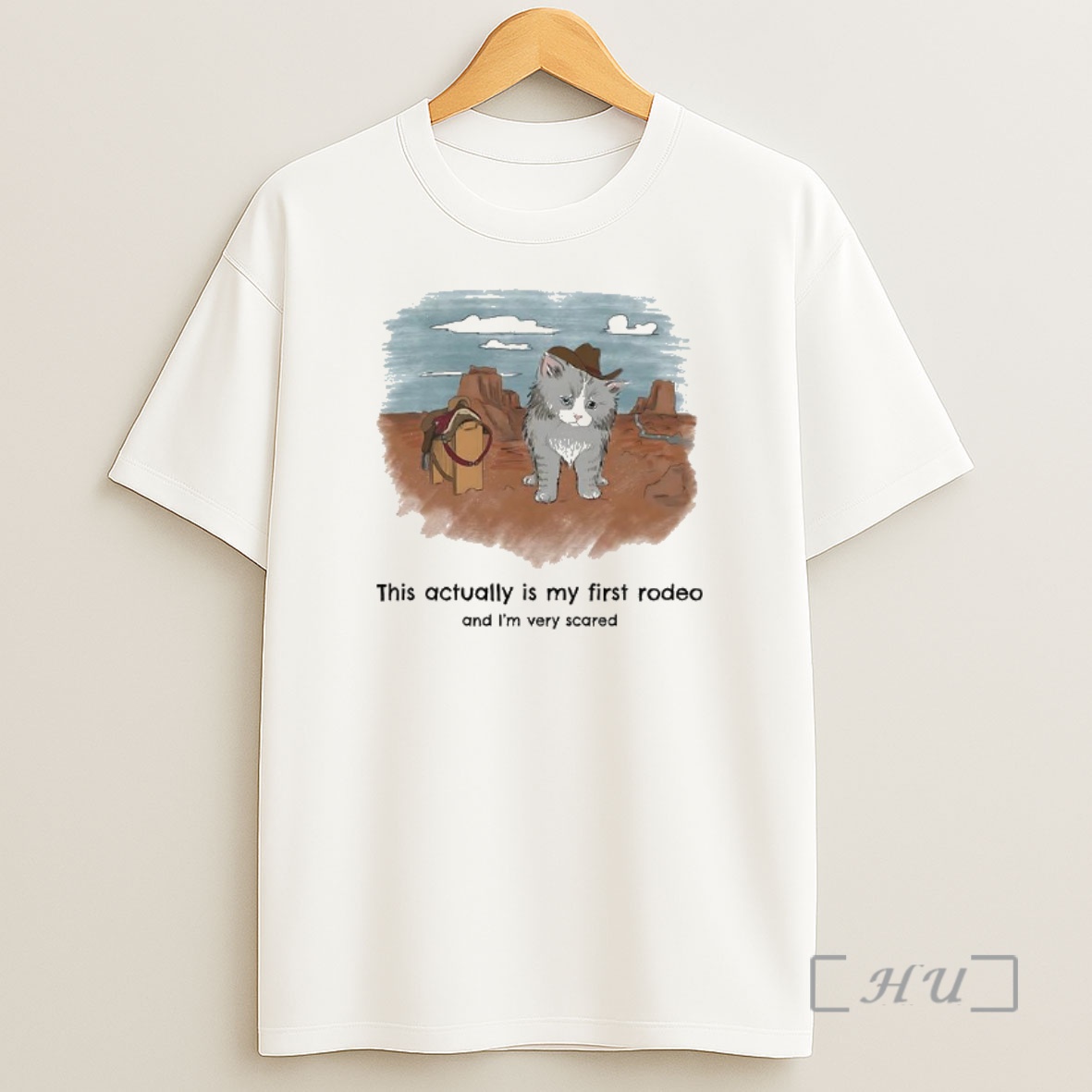 Officials Kitten This Actually Is My First Rodeo And Im Very Scared Premium Shirt Sweatshirt Tee