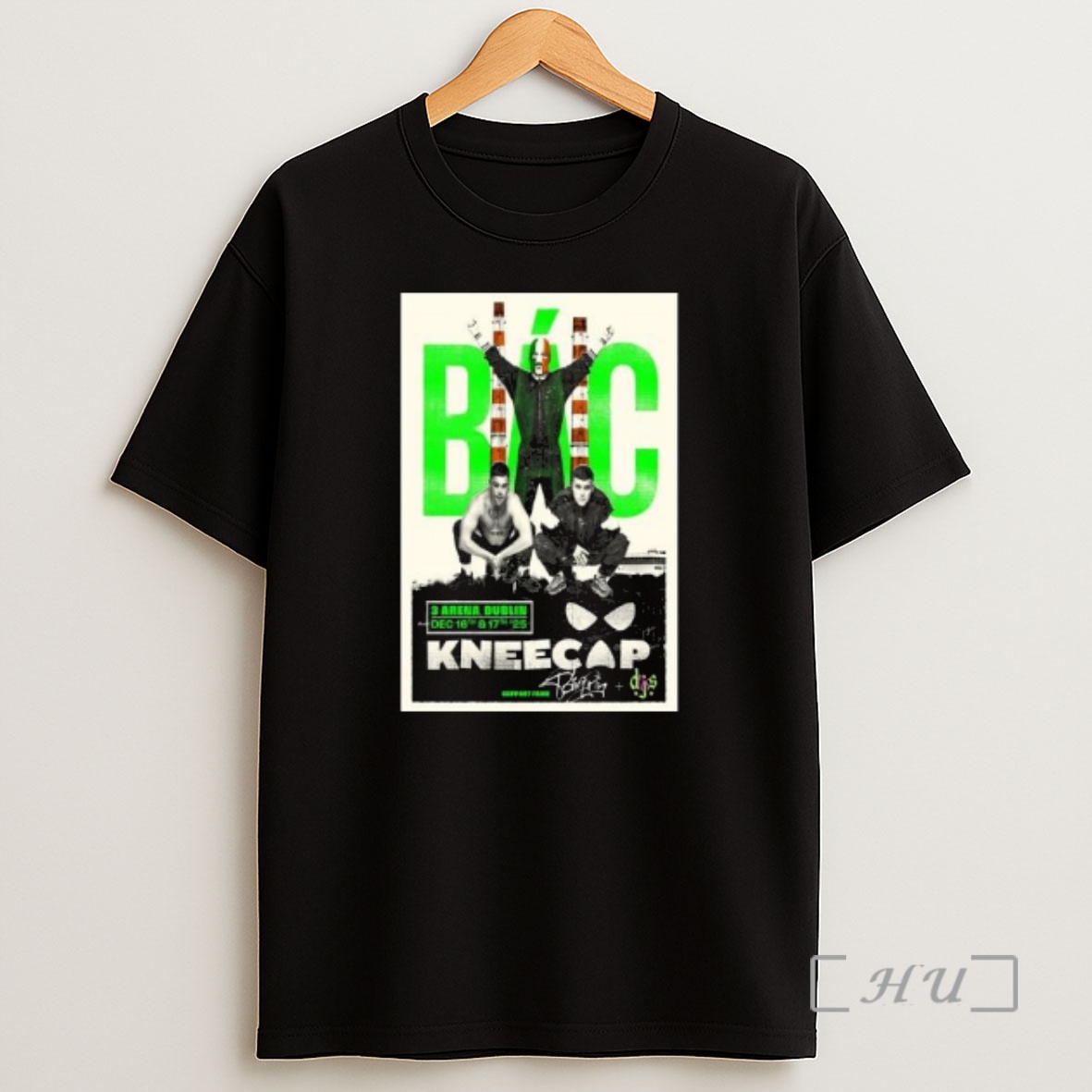 Officials Kneecap 3arena Dublin Dec 16 17 2025 Circle Black Premium Shirt Sweatshirt Tee