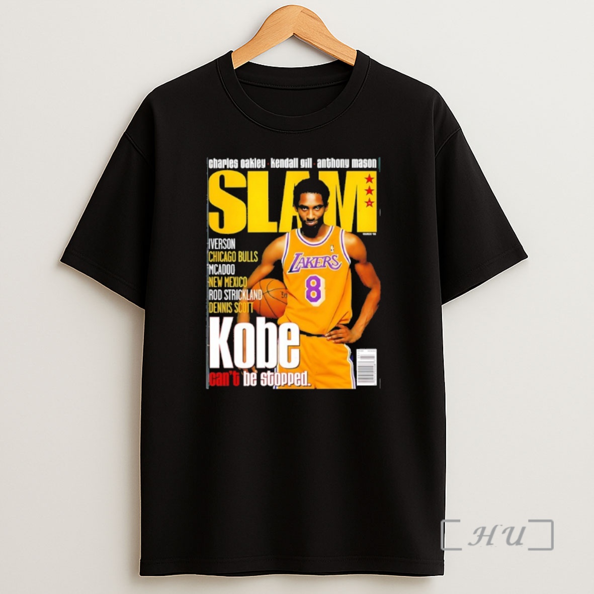 Officials Kobe Cant Be Stopped Charles Oakley Kendall Gill Anthony Mason Slam Magazine 1998 Premium Shirt Sweatshirt Tee