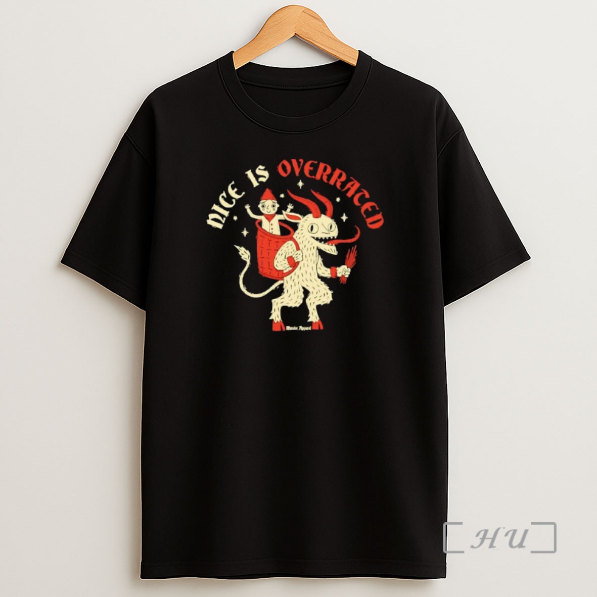 Officials Krampus Nice Is Overrated Premium Shirt Sweatshirt Tee