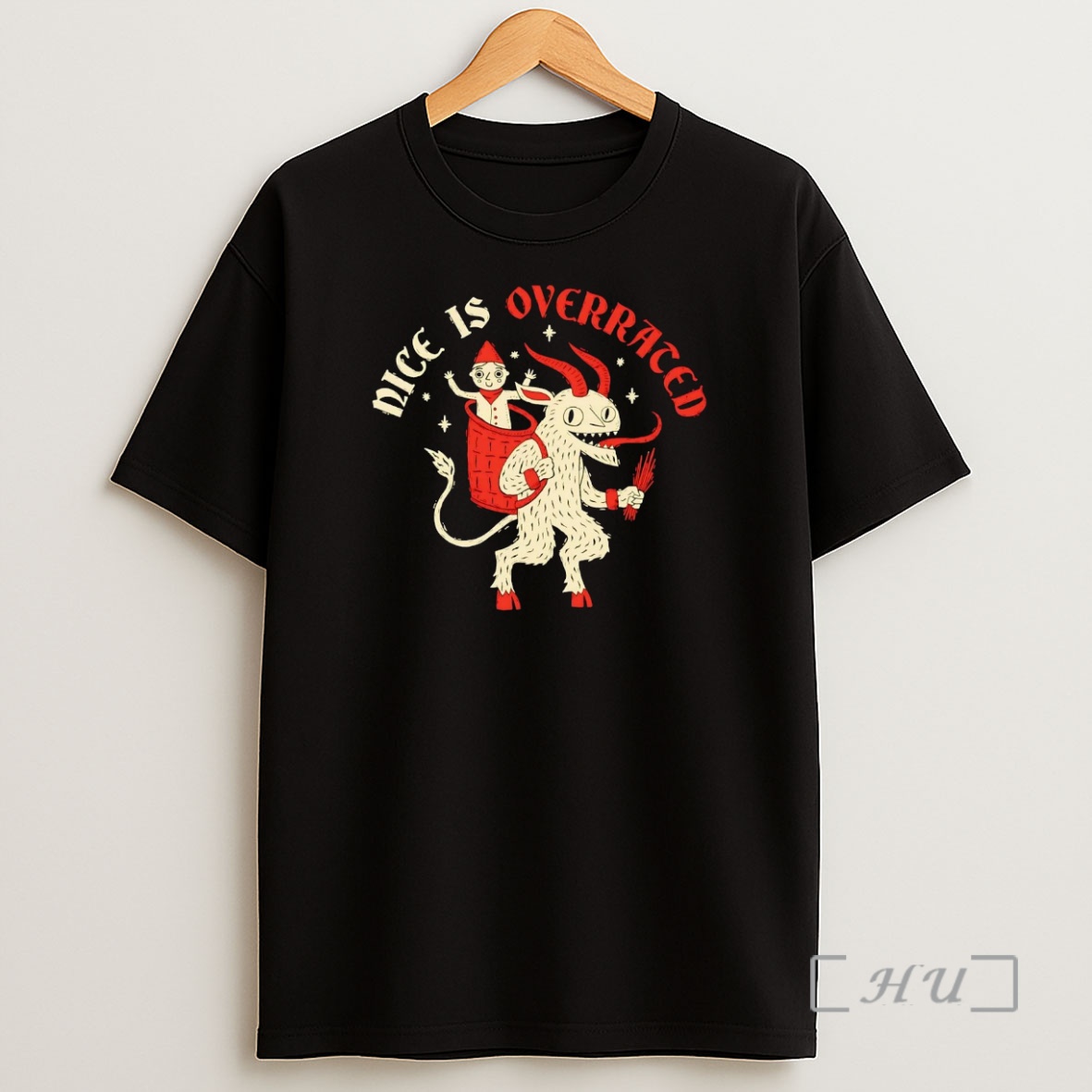Officials Krampus Nice Is Overrated Christmas Premium Shirt Sweatshirt Tee