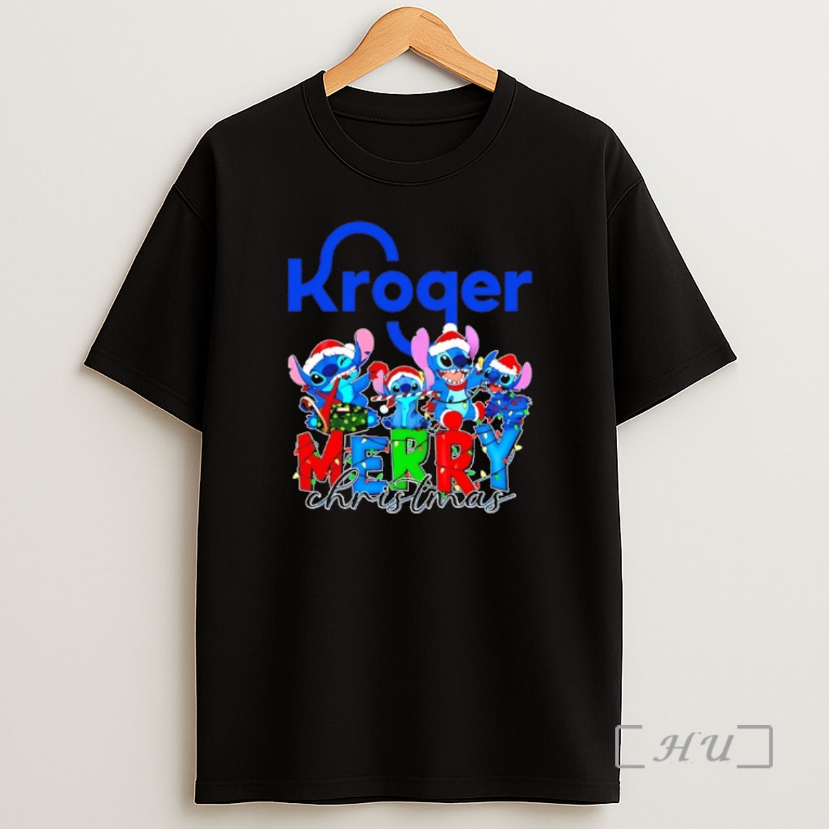 Officials Kroger X Stitch Lightning Merry Christmas 2025 Premium Shirt Sweatshirt Tee