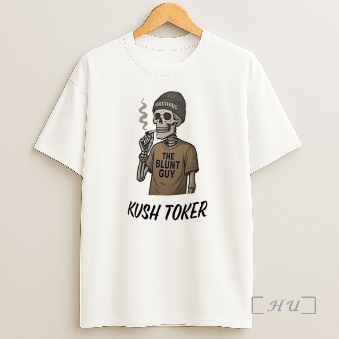Officials Kush Toker The Blunt Guy Skeleton Smoking Premium Shirt Sweatshirt Tee