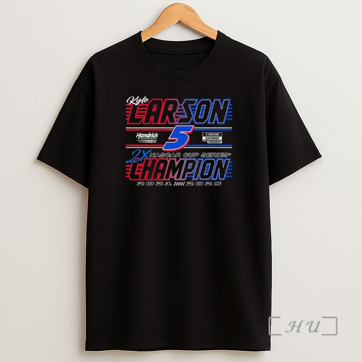 Officials Kyle Larson 2025 Nascar Cup Series 2x Champion 2021 2025 Premium Shirt Sweatshirt Tee