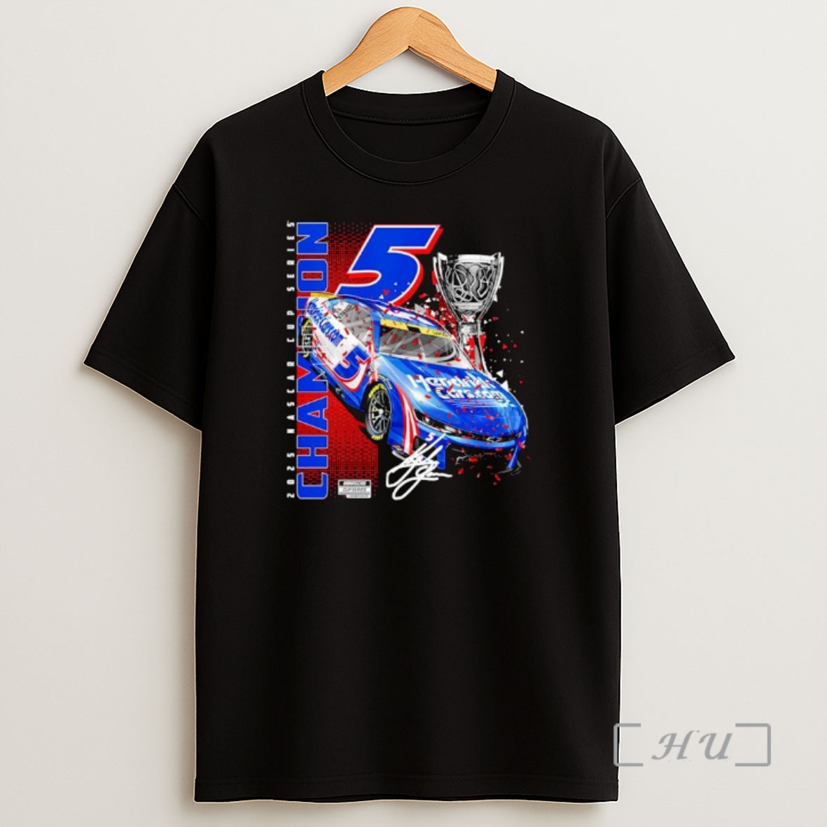 Officials Kyle Larson Hendrick Motorsports Team Collection 2025 Nascar Cup Series Champion Car Ornaments Premium Shirt Sweatshirt Tee