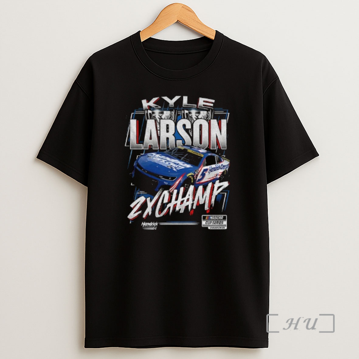 Officials Kyle Larson Hendrick Motorsports Two Time Nascar Cup Series Champion Trophy 2025 Premium Shirt Sweatshirt Tee