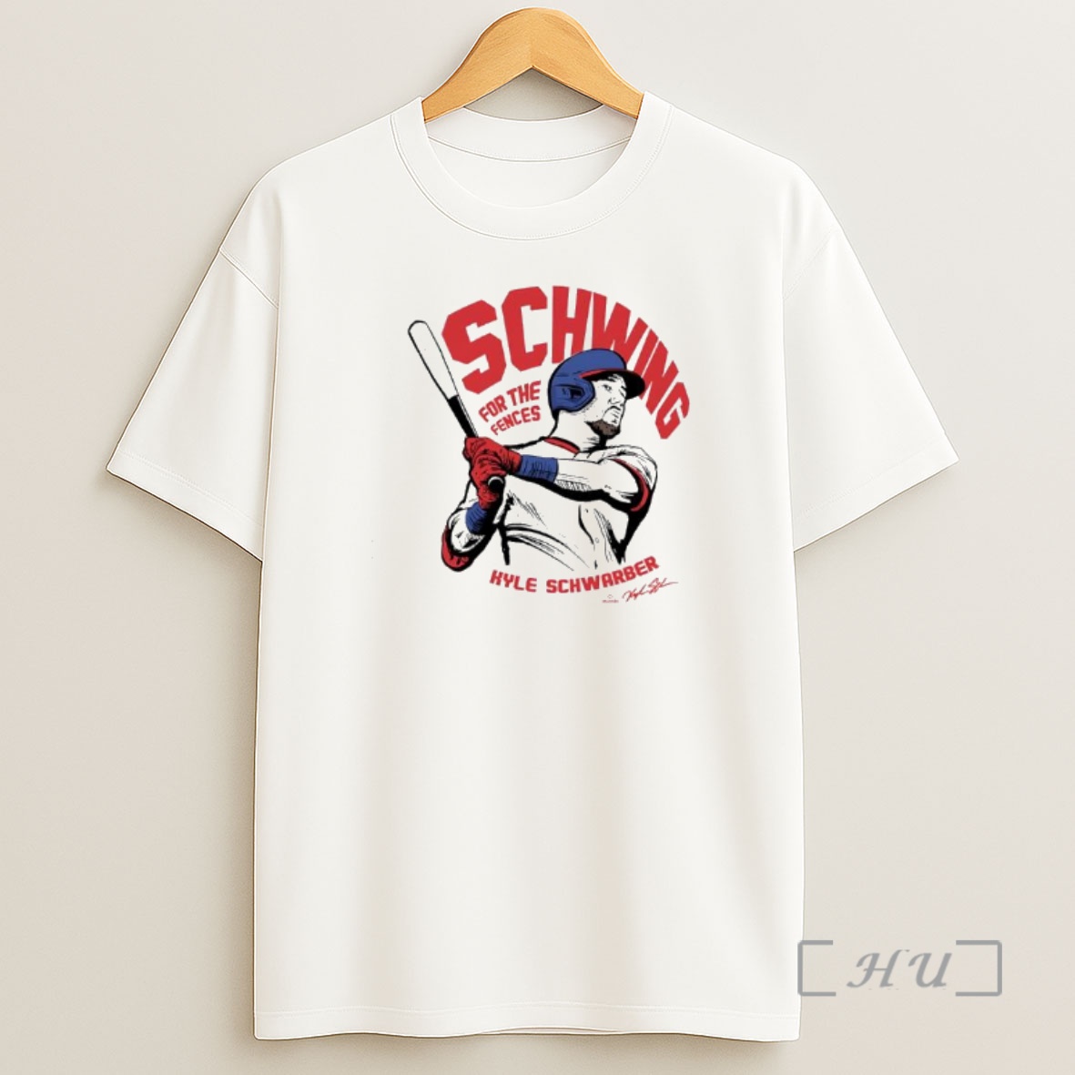 Officials Kyle Schwarber Philadelphia Baseball Schwing For The Fences Signature Moment Premium Shirt Sweatshirt Tee