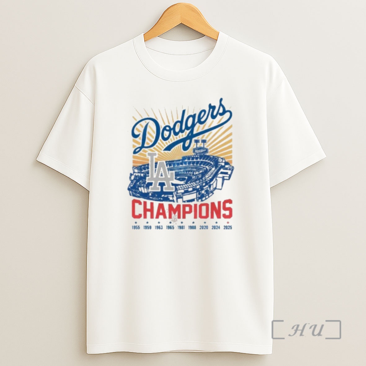 Officials La Baseball Team Champions 2025 Premium Shirt Sweatshirt Tee