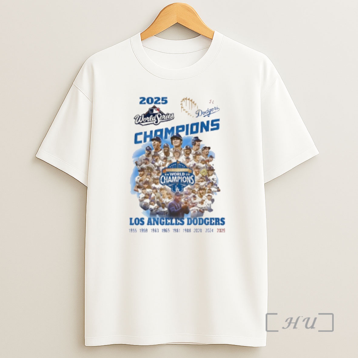 Officials La Dodgers 2025 World Series Champions All Team Premium Shirt Sweatshirt Tee